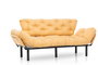 Atelier Del Sofa Nitta Triple - Sofá cama de 3 plazas, Mostaza